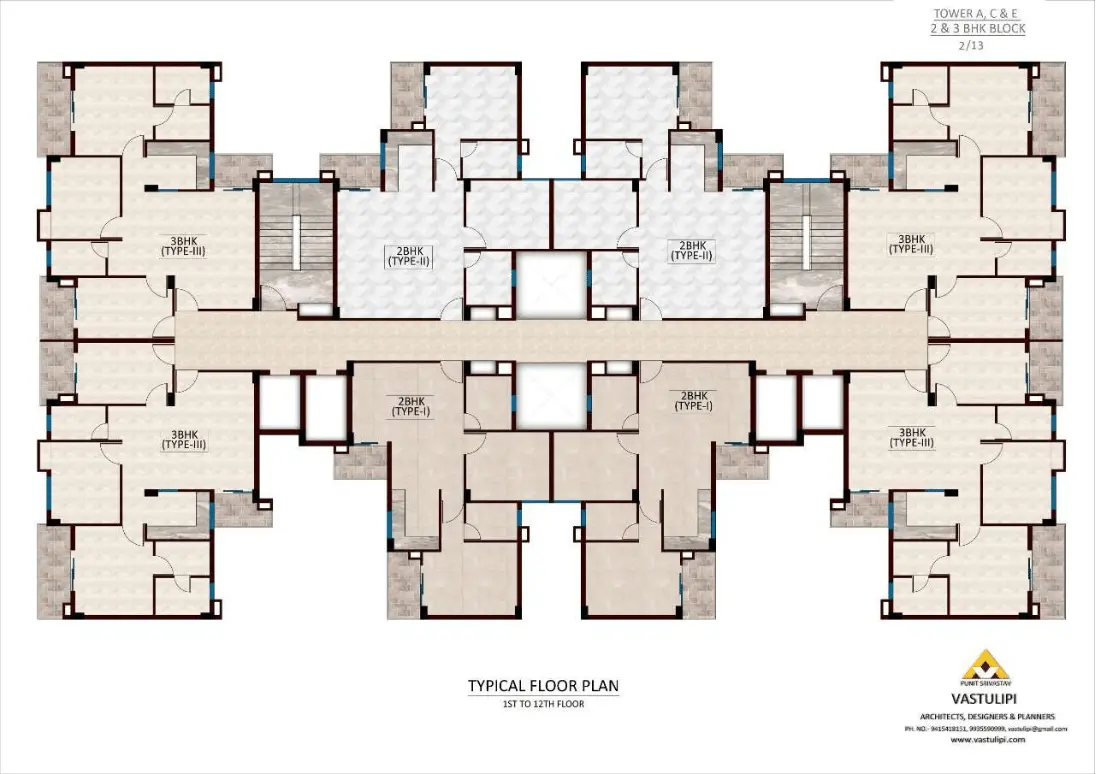 Nilansh Lucknow Floor Plan